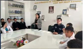 Қауіпсіздік – басты назарда: 9-сынып оқушыларымен маңызды сабақ